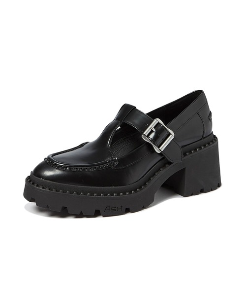 ASH（アッシュ）の「【NOAH】Tストラップヒールシューズ（ローファー・レディース・ブラック・35/36/37/38/39）」の8枚目の写真