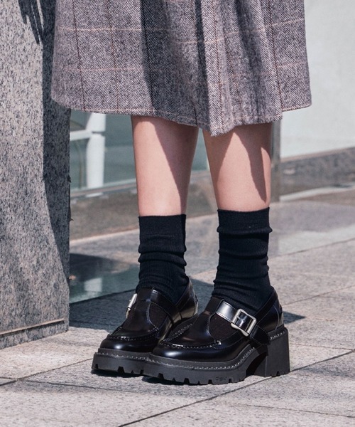 ASH（アッシュ）の「【NOAH】Tストラップヒールシューズ（ローファー・レディース・ブラック・35/36/37/38/39）」の5枚目の写真