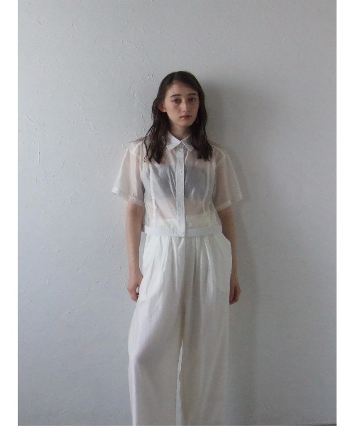 パンツさん DANKE SCHON パンツ DankeSchon/ダンケシェーン/COATING FRONT
