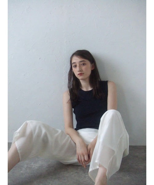 MINERTE】sheer tack pants / タック入りシアーパンツ（その他