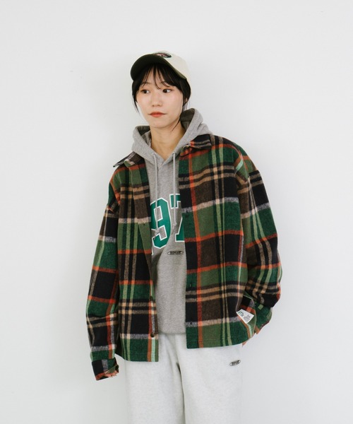 DISCUS（ディスカス）の「【DISCUS別注】シャギーチェックシャツ