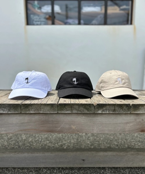 URBAN ISLAND SOCIETY（アーバンアイランドソサエティ）の「【URBAN ISLAND SOCIETY/アーバンアイランドソサエティ】PALM CAP/パームツリーデザインキャップ(帽子)（キャップ・メンズ・ホワイト/ベージュ/ブラック/ネイビー・FREE）」の7枚目の写真