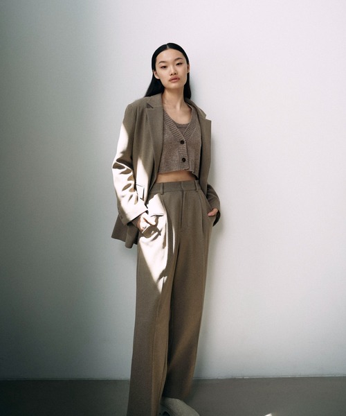 emmi（エミ）の「eco ツイードシングルジャケット（その他アウター