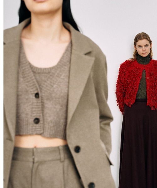 emmi（エミ）の「eco ツイードシングルジャケット（その他アウター