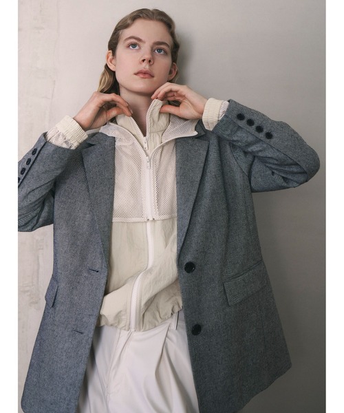 emmi（エミ）の「eco ツイードシングルジャケット（その他アウター