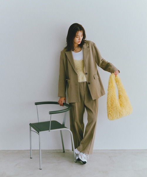 emmi（エミ）の「eco ツイードシングルジャケット（その他アウター