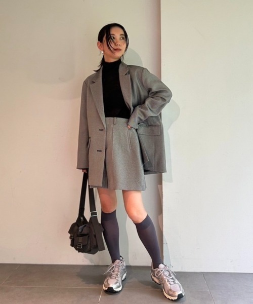 emmi（エミ）の「eco ツイードシングルジャケット（その他アウター