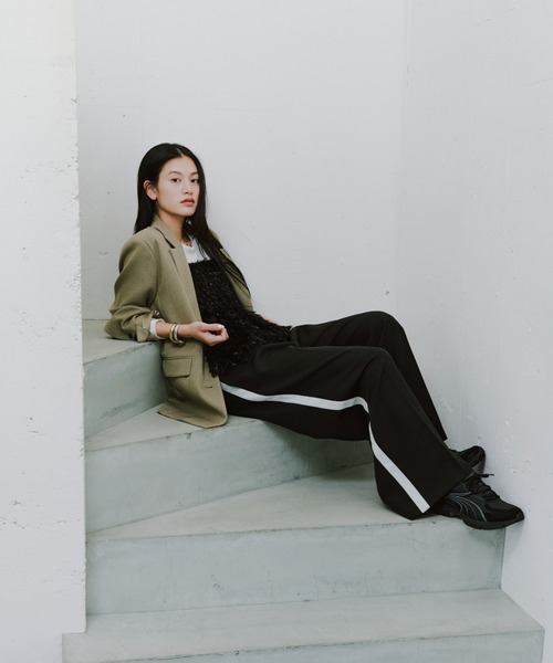 emmi（エミ）の「eco ツイードシングルジャケット（その他アウター