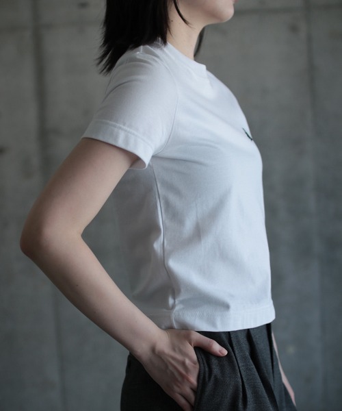 G.V.G.V.（ジーヴィージーヴィー）の「LOVE AND LIE EMBROIDERY H/S TEE（Tシャツ/カットソー・レディース・ブラック/ホワイト・ONE SIZE）」の9枚目の写真