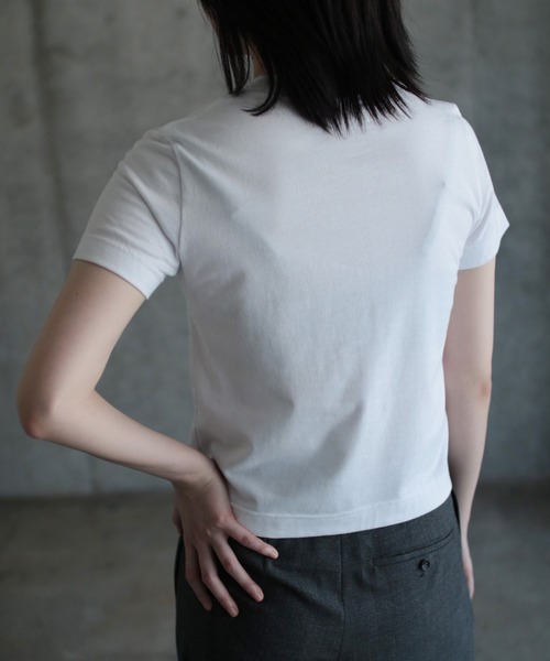 G.V.G.V.（ジーヴィージーヴィー）の「LOVE AND LIE EMBROIDERY H/S TEE（Tシャツ/カットソー・レディース・ブラック/ホワイト・ONE SIZE）」の8枚目の写真