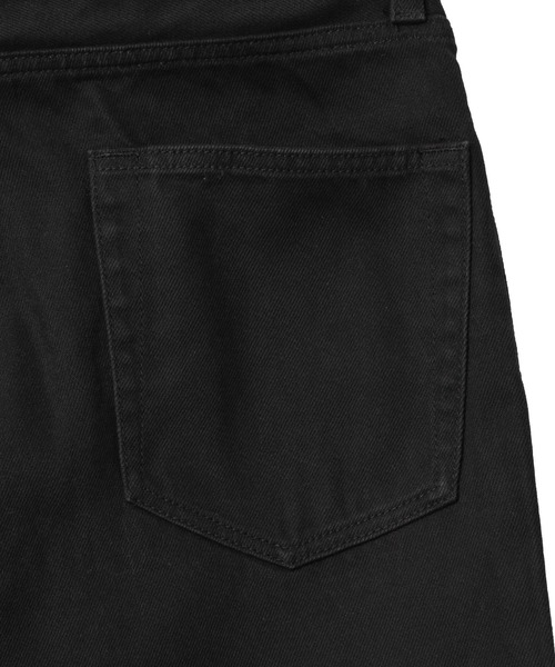 WEGO（ウィゴー）の「WEGO/デニムストレートパンツ（デニムパンツ・メンズ・グレー/ブラック/ライトインディゴブルー・LARGE/MEDIUM/SMALL）」の7枚目の写真