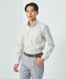 green label relaxing | エブリット コットンオックス ストライプ スナップ ボタンダウン シャツ -イージーアイロン-(シャツ/ブラウス)