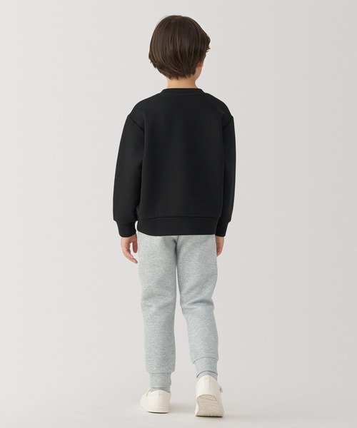 無印良品(ムジルシリョウヒン)の「キッズ 二重編みスウェットジョガーパンツ(スウェットパンツ・キッズ・グレー/ブラック/ライトベージュ・110/120/130/140/150)」の11枚目の写真