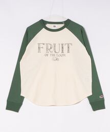 ラグランTシャツ」に該当するグリーン・カーキ/緑色系のメンズ