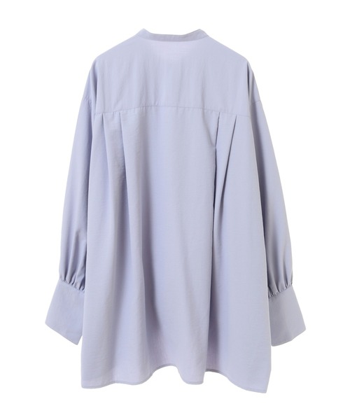 CRAFT STANDARD BOUTIQUE(クラフトスタンダードブティック)の「デシンブザムシャツ ◆(シャツ/ブラウス・レディース・パープル/グリーン/オフホワイト/ブラック・FREE)」の18枚目の写真