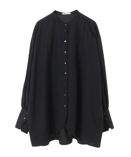 CRAFT STANDARD BOUTIQUE(クラフトスタンダードブティック)の「デシンブザムシャツ ◆(シャツ/ブラウス・レディース・パープル/グリーン/オフホワイト/ブラック・FREE)」の11枚目の写真