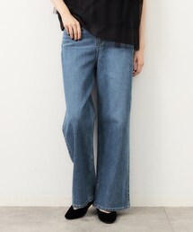 OPAQUE.CLIP | ストレッチバギーデニム/オーガニックコットン混【洗濯機洗い可】(その他パンツ)