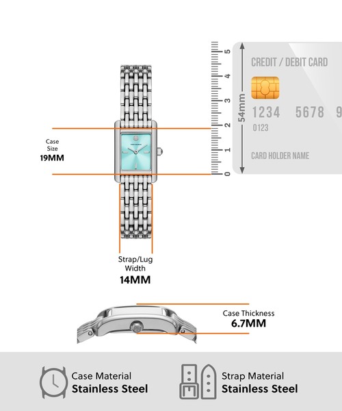 TORY BURCH（トリーバーチ）の「トリーバーチ 腕時計 レディース アナログ ステンレス TBW1083（アナログ腕時計・レディース・シルバー・FREE）」の7枚目の写真
