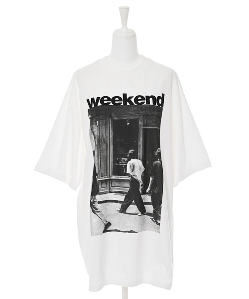 Narcissus（ナルシス）の「【Narcissus】モードロゴＴシャツ（Tシャツ/カットソー・レディース・ホワイト/ブラック・FREE）」の10枚目の写真