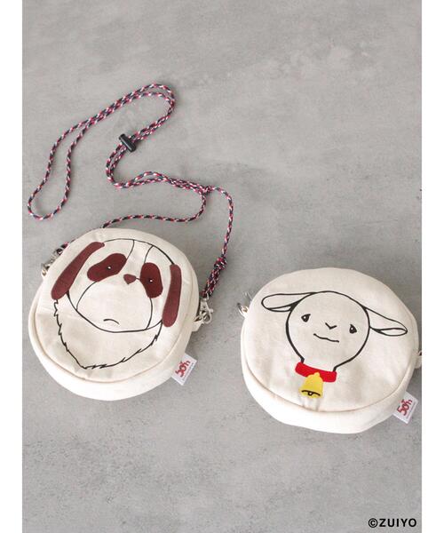 ehka sopo（エヘカソポ）の「【アルプスの少女ハイジ】ショルダーポーチ（ハンドバッグ・レディース・ブラウン/オフホワイト・F）」の4枚目の写真