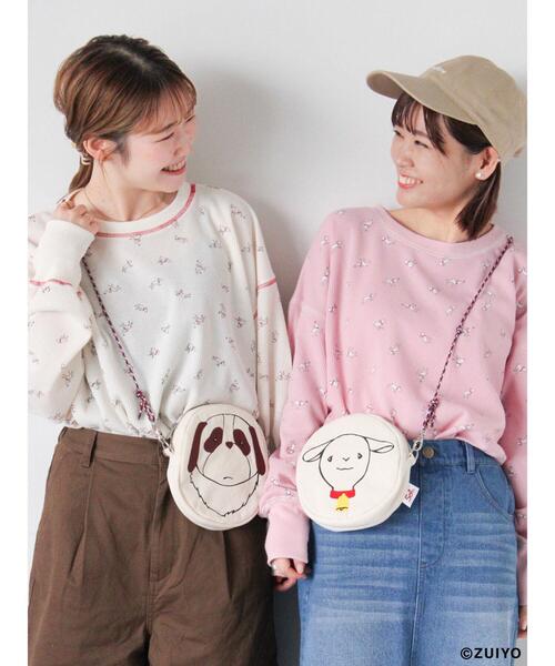 ehka sopo（エヘカソポ）の「【アルプスの少女ハイジ】ショルダーポーチ（ハンドバッグ・レディース・ブラウン/オフホワイト・F）」の5枚目の写真