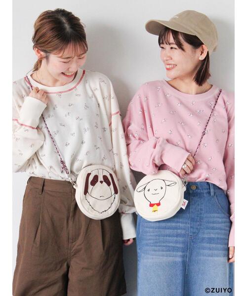 ehka sopo（エヘカソポ）の「【アルプスの少女ハイジ】ショルダーポーチ（ハンドバッグ・レディース・ブラウン/オフホワイト・F）」の6枚目の写真