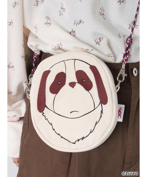 ehka sopo（エヘカソポ）の「【アルプスの少女ハイジ】ショルダーポーチ（ハンドバッグ・レディース・ブラウン/オフホワイト・F）」の9枚目の写真