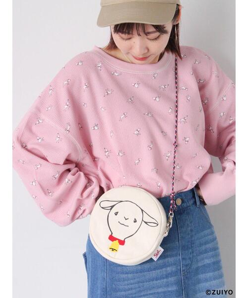 ehka sopo（エヘカソポ）の「【アルプスの少女ハイジ】ショルダーポーチ（ハンドバッグ・レディース・ブラウン/オフホワイト・F）」の15枚目の写真