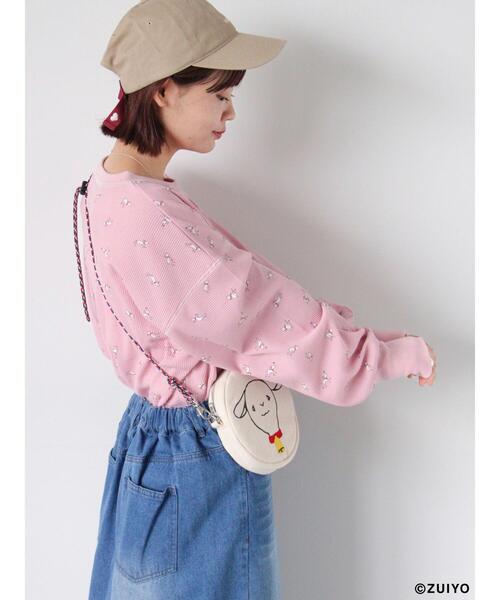 ehka sopo（エヘカソポ）の「【アルプスの少女ハイジ】ショルダーポーチ（ハンドバッグ・レディース・ブラウン/オフホワイト・F）」の17枚目の写真