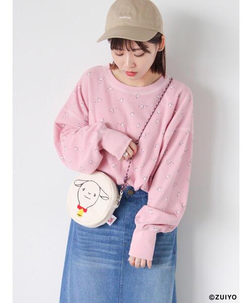 ehka sopo（エヘカソポ）の「【アルプスの少女ハイジ】ショルダーポーチ（ハンドバッグ・レディース・ブラウン/オフホワイト・F）」の18枚目の写真