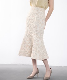 DRESS PLUS（ドレスプラス）の「フクレジャガードマーメイドミモレ丈スカート（スカート）」