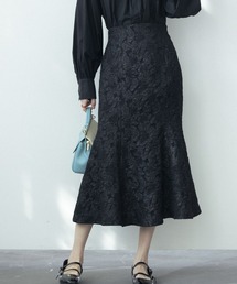 DRESS PLUS（ドレスプラス）の「フクレジャガードマーメイドミモレ丈スカート（スカート）」