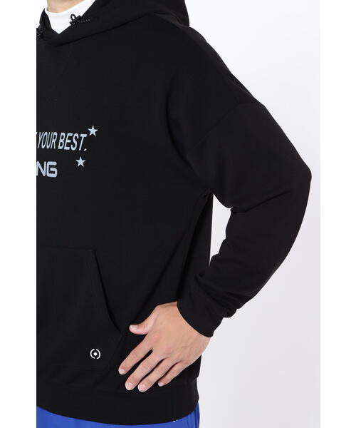 【セール】【PING APPAREL】ジャガードダンボールニットスウェットフーディ ＜PERFORMANCE＞ (MENS)（スウェット）｜PING（ピン）