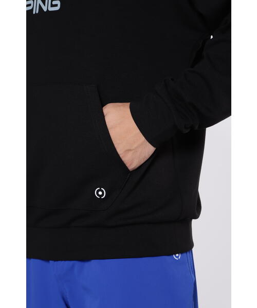 【セール】【PING APPAREL】ジャガードダンボールニットスウェットフーディ ＜PERFORMANCE＞ (MENS)（スウェット）｜PING（ピン）