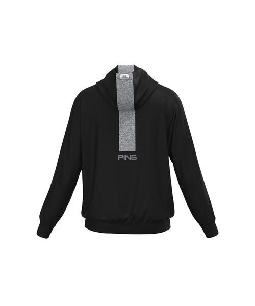 【セール】【PING APPAREL】ジャガードダンボールニットスウェットフーディ ＜PERFORMANCE＞ (MENS)（スウェット）｜PING（ピン）