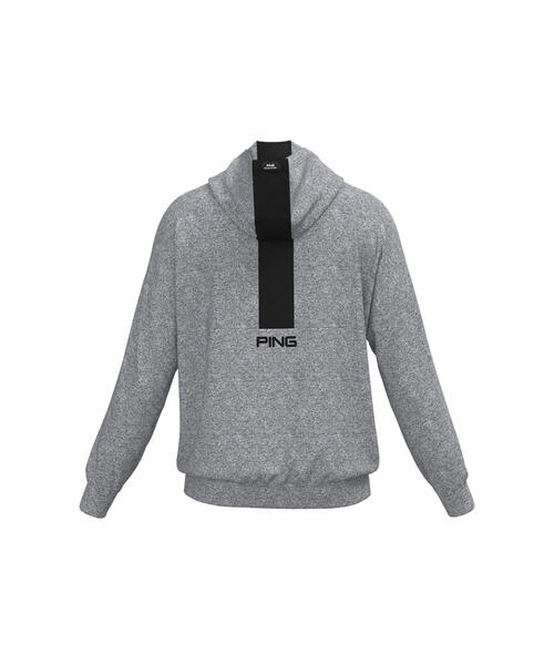 【セール】【PING APPAREL】ジャガードダンボールニットスウェットフーディ ＜PERFORMANCE＞ (MENS)（スウェット）｜PING（ピン）