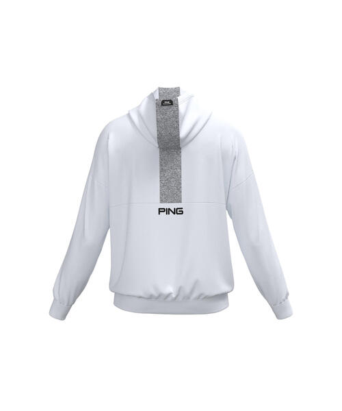 【セール】【PING APPAREL】ジャガードダンボールニットスウェットフーディ ＜PERFORMANCE＞ (MENS)（スウェット）｜PING（ピン）