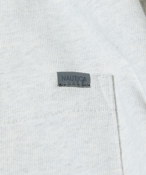 NAUTICA（ノーティカ）の「NAUTICA/ノーティカ Hidden Logo L/S Tee/ヒドゥンロゴ ロングスリーブTシャツ（Tシャツ/カットソー・メンズ・アッシュグレー/ブラック/ホワイト/ネイビー・SMALL/MEDIUM/LARGE/X-LARGE）」の9枚目の写真