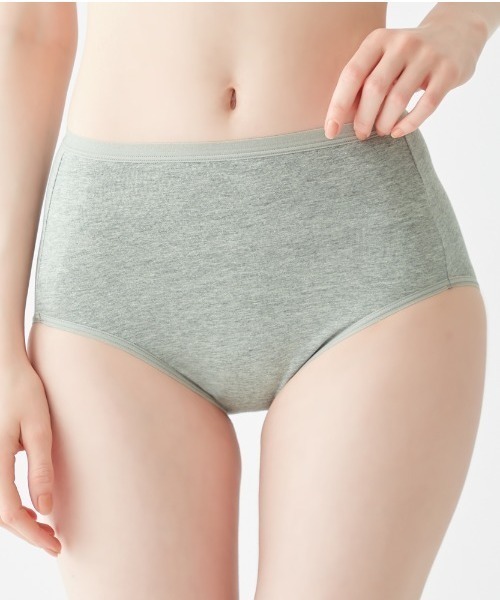 【高い素材】 セール】いいここち快適ショーツ 楽 お尻すっぽり包み込む 綿混 パンツ