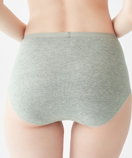 いいここち快適ショーツ 楽 お尻すっぽり包み込む 綿混ショーツ
