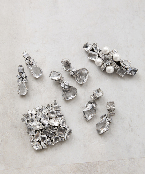 VERMEIL par iena(ヴェルメイユパーイエナ)の「RADA(ラダ)silver clip1 R2590SET1(イヤリング・レディース・シルバー・FREE)」の2枚目の写真