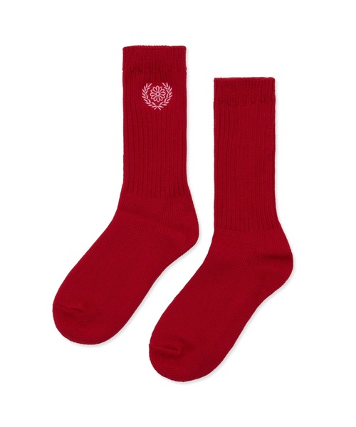 Mardi Mercredi(マルディメクルディ)の「SOCKS MRD LOGO / ソックス MRD ロゴ(ソックス/靴下・レディース・ホワイト/ブルー/パープル/イエロー/ミント/ピンク/レッド/グリーン・FREE)」の8枚目の写真