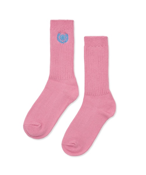 Mardi Mercredi(マルディメクルディ)の「SOCKS MRD LOGO / ソックス MRD ロゴ(ソックス/靴下・レディース・ホワイト/ブルー/パープル/イエロー/ミント/ピンク/レッド/グリーン・FREE)」の7枚目の写真