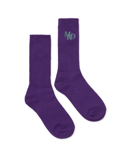 Mardi Mercredi(マルディメクルディ)の「SOCKS MRD LOGO / ソックス MRD ロゴ(ソックス/靴下・レディース・ホワイト・FREE)」の13枚目の写真