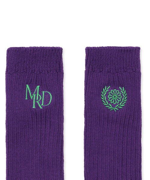 Mardi Mercredi(マルディメクルディ)の「SOCKS MRD LOGO / ソックス MRD ロゴ(ソックス/靴下・レディース・ホワイト・FREE)」の14枚目の写真