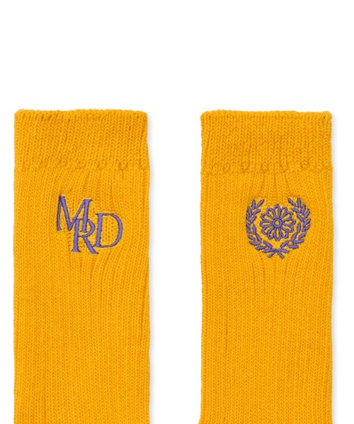 Mardi Mercredi(マルディメクルディ)の「SOCKS MRD LOGO / ソックス MRD ロゴ(ソックス/靴下・レディース・ホワイト・FREE)」の21枚目の写真