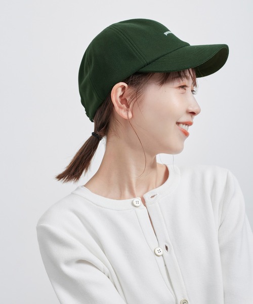 ROPE' PICNIC（ロペピクニック）の「ラバーロゴ起毛ツイルキャップ/リンクコーデ（キャップ・レディース・ベージュ/チャコールグレー/ダークグリーン・FREE）」の11枚目の写真