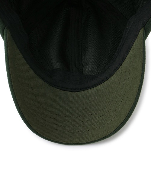ROPE' PICNIC（ロペピクニック）の「ラバーロゴ起毛ツイルキャップ/リンクコーデ（キャップ・レディース・ベージュ/チャコールグレー/ダークグリーン・FREE）」の4枚目の写真
