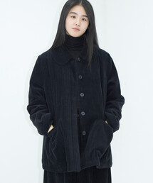 eunoia | 中綿コーデュロイ 丸襟ジャケット WOMEN