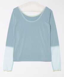 Q | チュールドッキングウォームインナー(Tシャツ/カットソー)